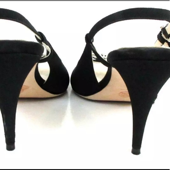 Chanel logo sling back heel size 40 - Picture 4 of 5